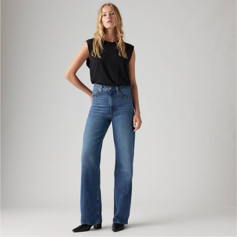 Levi’s Ribcage Wide Leg Size 25